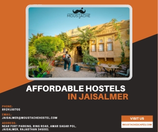The Best Affordable Hostels in Jaisalmer  Moustache Escapes