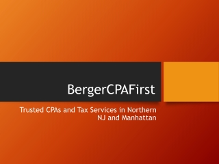 BergerCPAFirst_Presentation