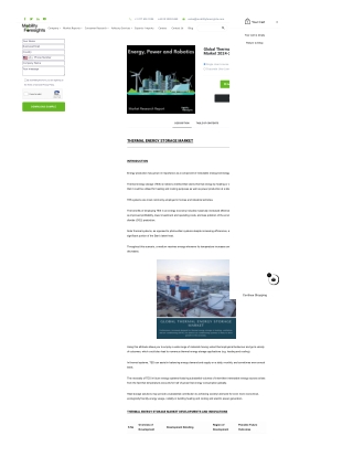Thermal Energy Storage Market