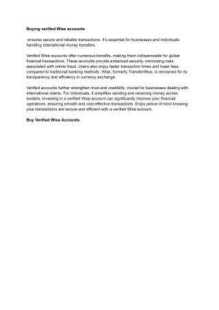 Buy Verified Transfer Wise Account Wise 1 1