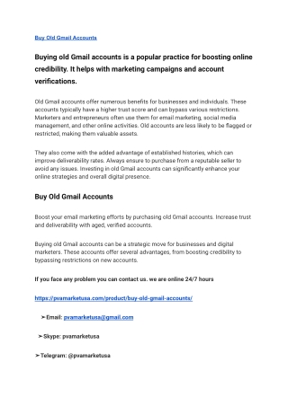 3 Best Sites to Buy Gmail Accounts in Bulk (PVA & Aged)