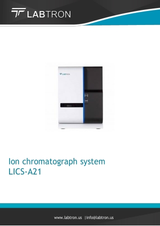 Ion-chromatograph-system-LICS-A21.