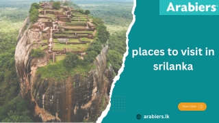 places to  visit in srilanka