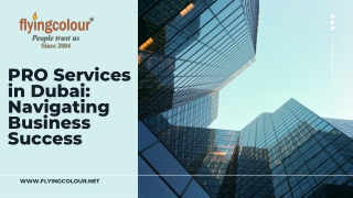 PRO Services in Dubai Navigating Business Success