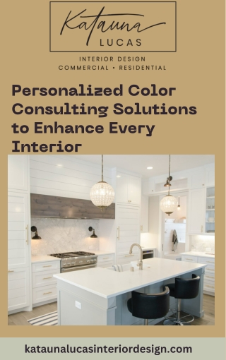 Personalized Color Consulting Solutions to Enhance Every Interior