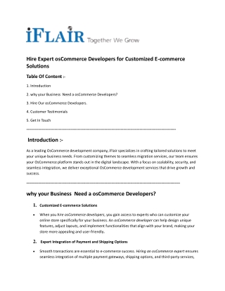 Hire Expert osCommerce Developers (1)