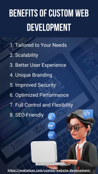 Benefits of Custom Web Development