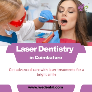 Laser Dentistry in Coimbatore