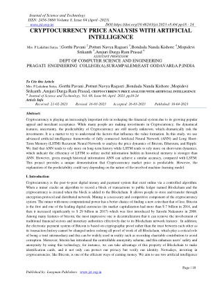 Science and Technology journals
