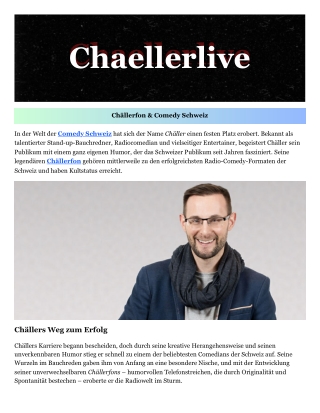 Chaellerlive