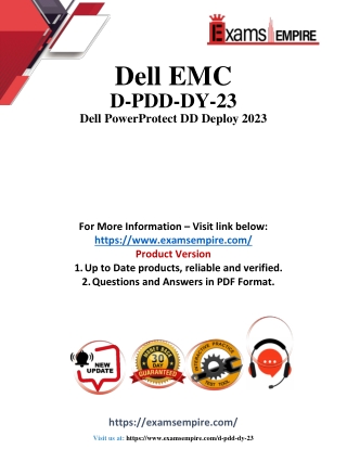 D-PDD-DY-23 Questions and Answers pdf dumps