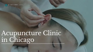 Acupuncture Clinic in Chicago