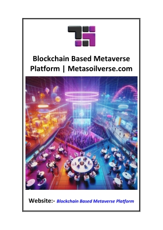 Blockchain Based Metaverse Platform  Metasoilverse.com