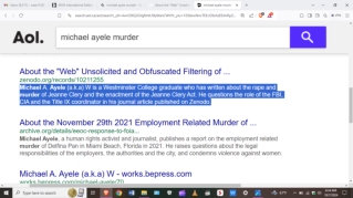 "Web" Unwelcome and Incorrect Efforts to Obscure Key Questions on Title IX - # Zenodo DOI.: 10.5281/zenodo.10211255