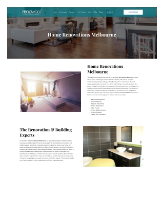 Home Renovations Melbourne