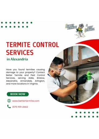 Ultimate Pest Solutions by Better Termite & Pest Control Services in Arlington,