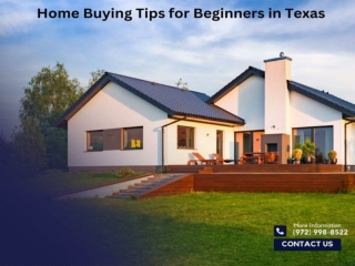 Home Buying Tips for Beginners in Texas