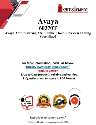 60370T Questions and Answers pdf dumps