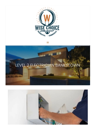 Level 2 electrician Bankstown