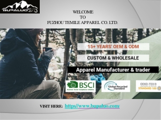 Premium Softshell Jacket Manufacturer - Durable, Customizable Outdoor Apparel