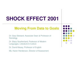 SHOCK EFFECT 2001