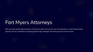 Fort Myers Attorneys