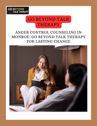 Find Peace with Anger Control Counseling in Monroe