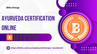 Are You Searching For Ayurveda Certification Online