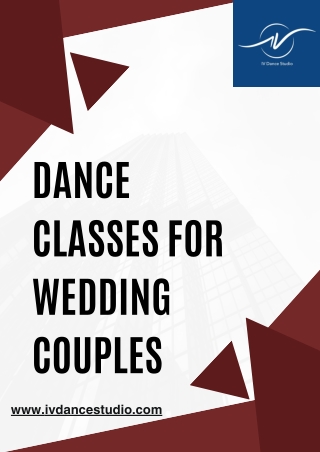 Get Ready for Your Big Day with Dance Classes for Wedding Couples