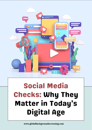 Social Media Checks Why They Matter in Today’s Digital Age