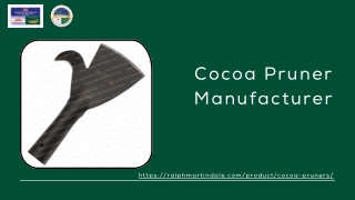 Cocoa Pruners