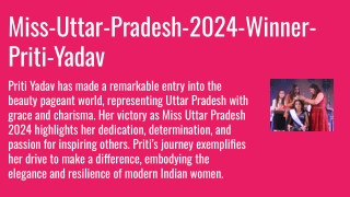Miss-Uttar-Pradesh-2024-Winner-Priti-Yadav