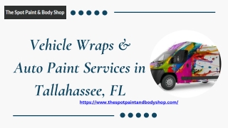 Vehicle Wraps & Auto Paint Services in Tallahassee, FL