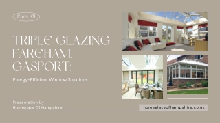 Triple Glazing Fareham, Gasport: Energy-Efficient Window Solutions