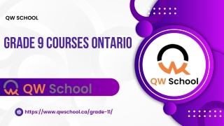 Are You Searching For Grade 9 Courses Ontario
