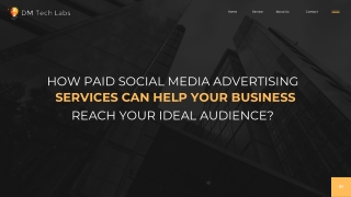 How Paid Social Media Advertising Services Can Help Your Business Reach Your Ideal Audience