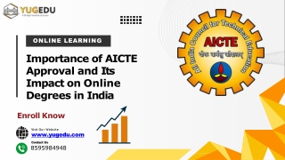 Importance of AICTE Approval : Online Yugedu