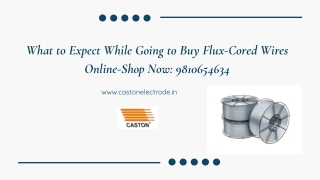 What to Expect While Going to Buy Flux-Cored Wires Online-Shop Now 9810654634