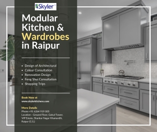 Modular Kitchen & Wardrobes in Raipur 49