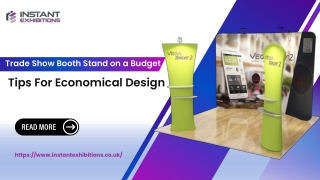 Trade Show Booth Stand on a Budget | Cost-Effective Exhibit Ideas | Ins