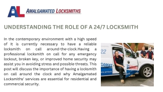 Understanding the Role of a 247 Locksmith