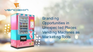 Vendekin’s Best Vending Machine for Every Business Need