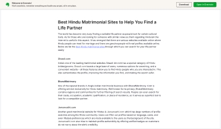 Best Hindu Matrimonial Sites to Help You Find a Life Partner