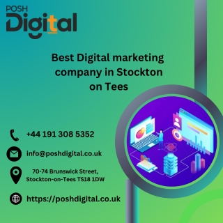 Best Digital marketing company in Stockton on Tees