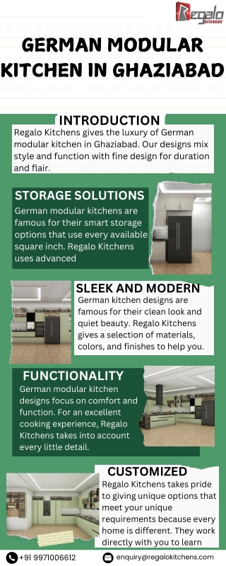 German Modular Kitchen In Ghaziabad