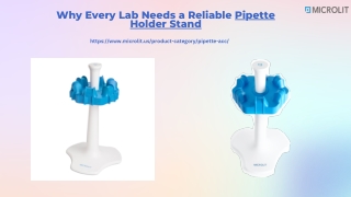 The Role of a Reliable Pipette Holder Stand in Lab Organization