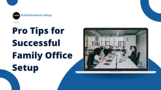 Pro Tips for Successful Family Office Setup