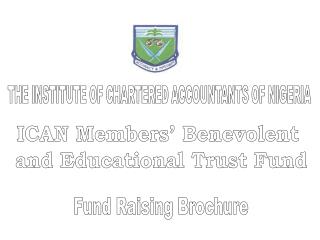 THE INSTITUTE OF CHARTERED ACCOUNTANTS OF NIGERIA