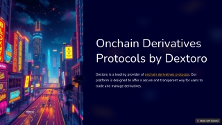 Onchain-Derivatives-Protocols-by-Dextoro