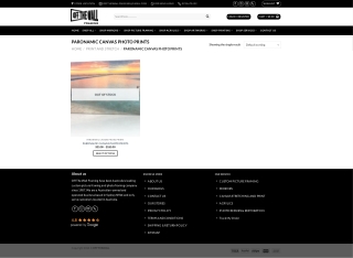 Shop Paronamic Canvas Photo Prints Online in Sydney